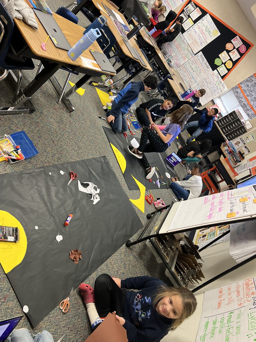 Excited to construct our Solar System models!🪐☀️🐴 #minshewCOLTS #3rdgrade #linearororbitalmodel <a href="/MinshewColts1/">MinshewColts1</a>