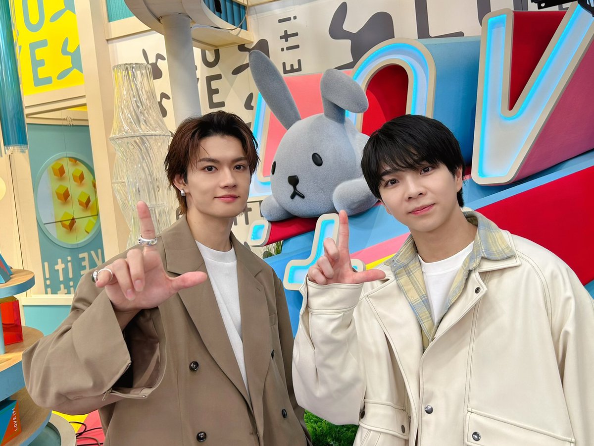 佐野勇斗 と #塩﨑太智 が出演させていただいた TBS「ラヴィット