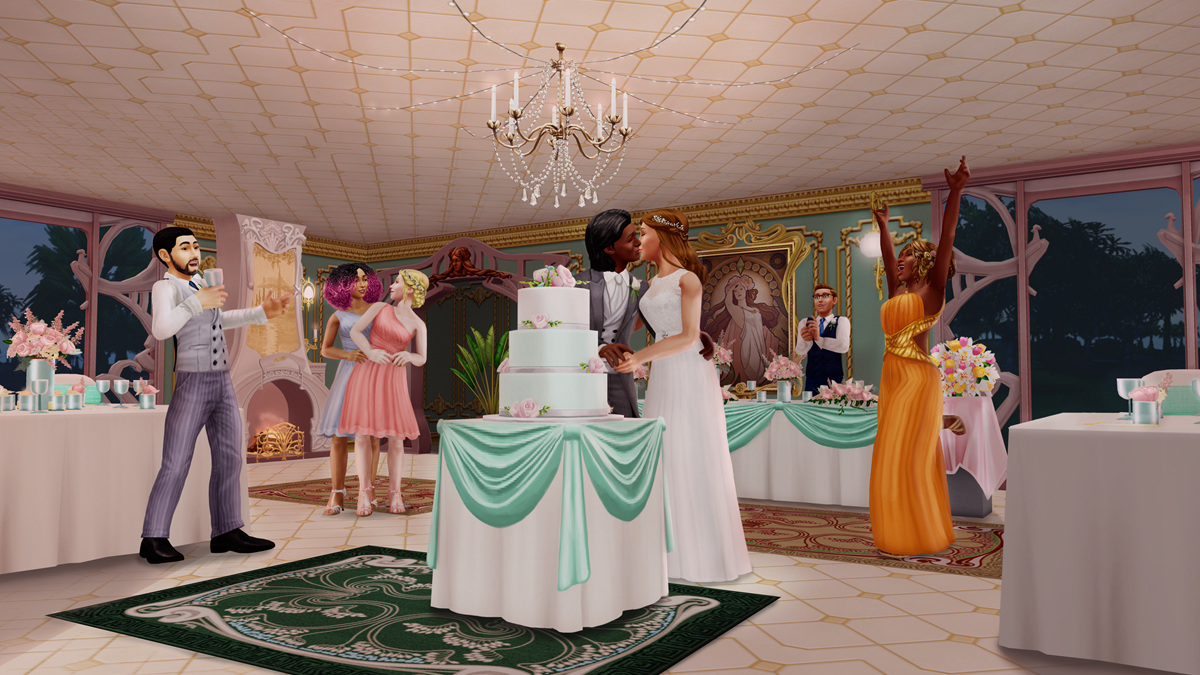 Love is in the air and The Sims FreePlay’s next update is here to embrace that feeling. Learn everything about our latest release 'Art Nouveau' here: ea.com/games/the-sims…