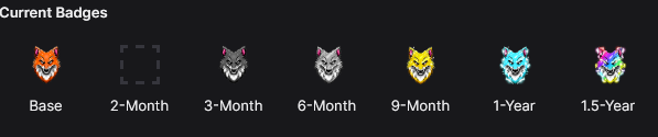 plakofgold's tweet photo. I got new badges for my twitch community :) #twitch #livestream #live #diamonds #smalltwitchstreamer https://t.co/cnyZjbFJAr