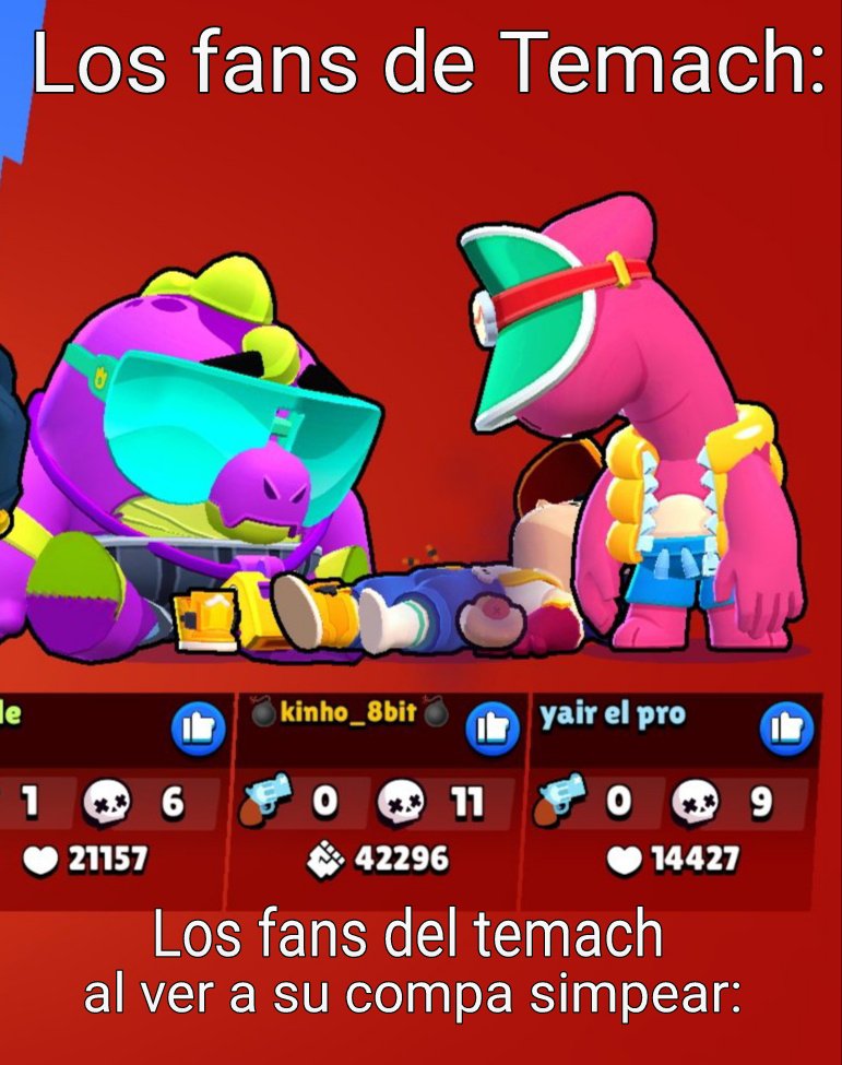 Necesitaba subirlo si o si JAJAJAJAJ #brawlstars

Imagen tomada de la ss de <a href="/TickQueen69/">🌺🩷Floffy🩷🌺</a>
