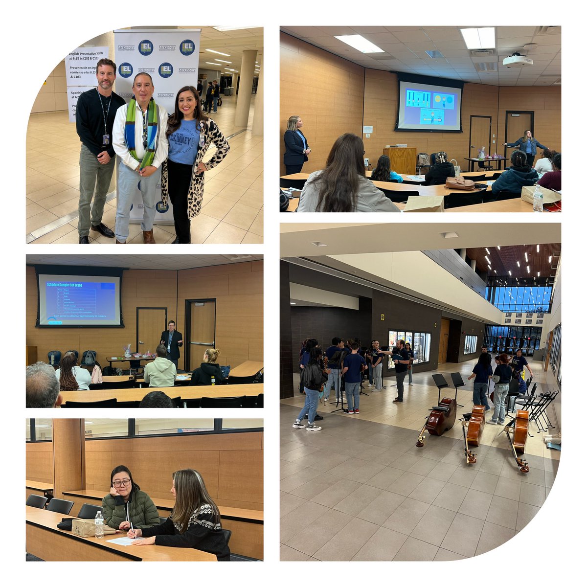 First annual District ESL Family night in   <a href="/mckinneyisd/">McKinney ISD</a>  📚Loved seeing the representation of ESL teachers, Counselors and students  at this event! Thanks <a href="/MHSLions/">McKinney High School</a> for hosting! <a href="/MISD_ELSupport/">MISD English Learner Support</a>