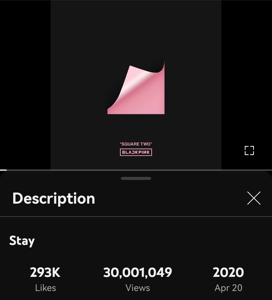 blackpinkXyt's tweet photo. #BLACKPINK's “Stay - Topic” has surpassed 30 million views on YouTube.

#Stay #SquareTwo #블랙핑크 https://t.co/8p0tq3NOuh