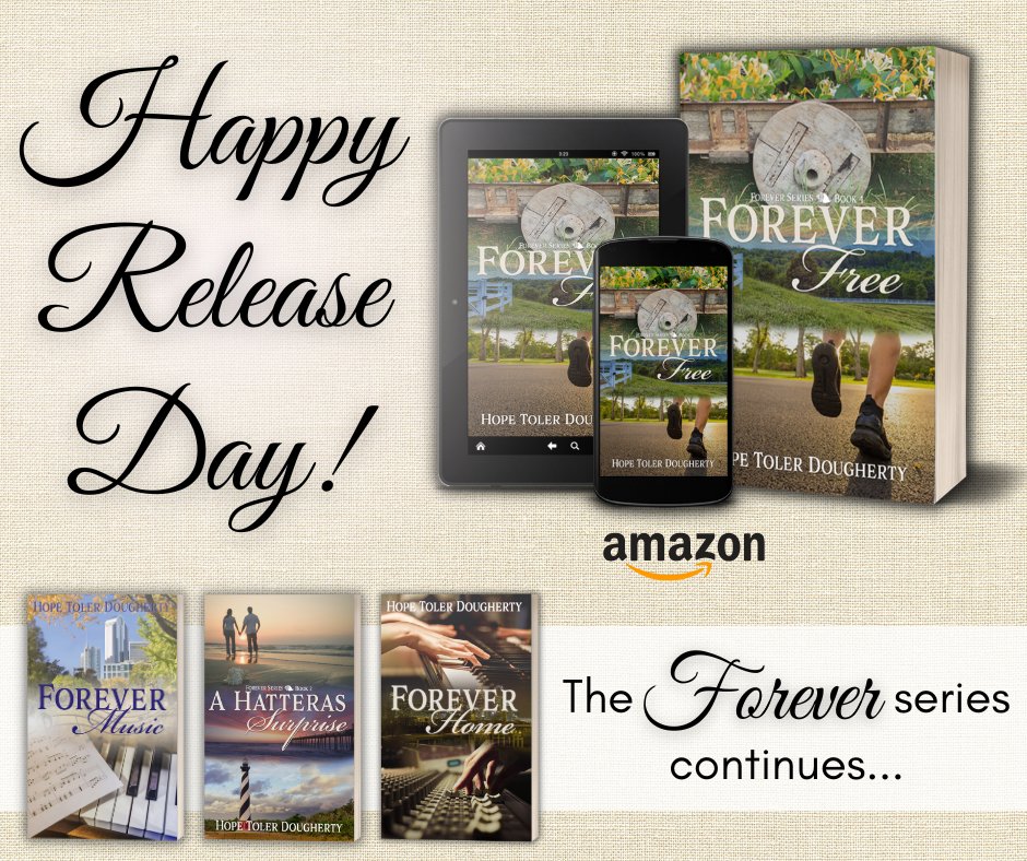 KatherinePasour's tweet photo. Forever Free is released! Another great book in the Forever Series by Hope Doughtery--a tender romance with compelling characters. #foreverseries #Lovestory https://t.co/rDgmUQXJua https://t.co/PHGFAJGwpZ