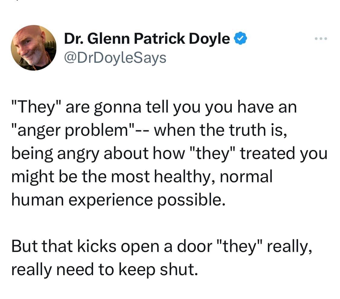 Women, please rage. Kick that fucking door down. #womenpower #maleviolence #abuse #traumasurvivor