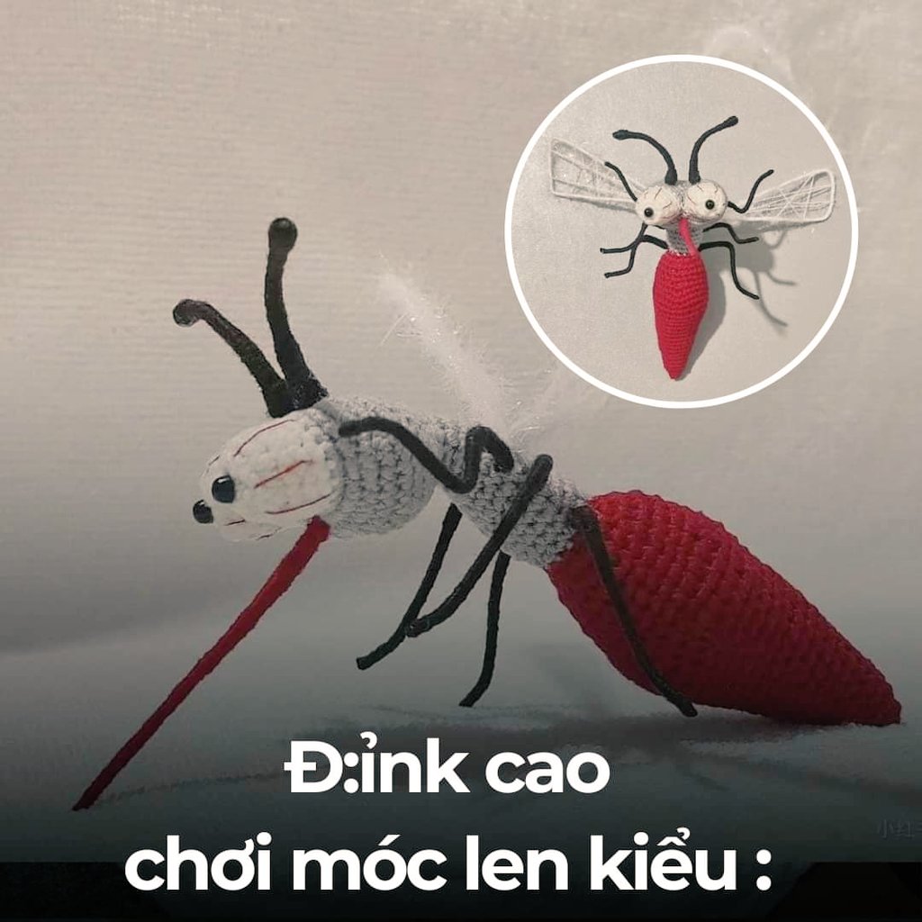 Đúng là đỉnh cao của chơi móc len thật các bác ạ 😆