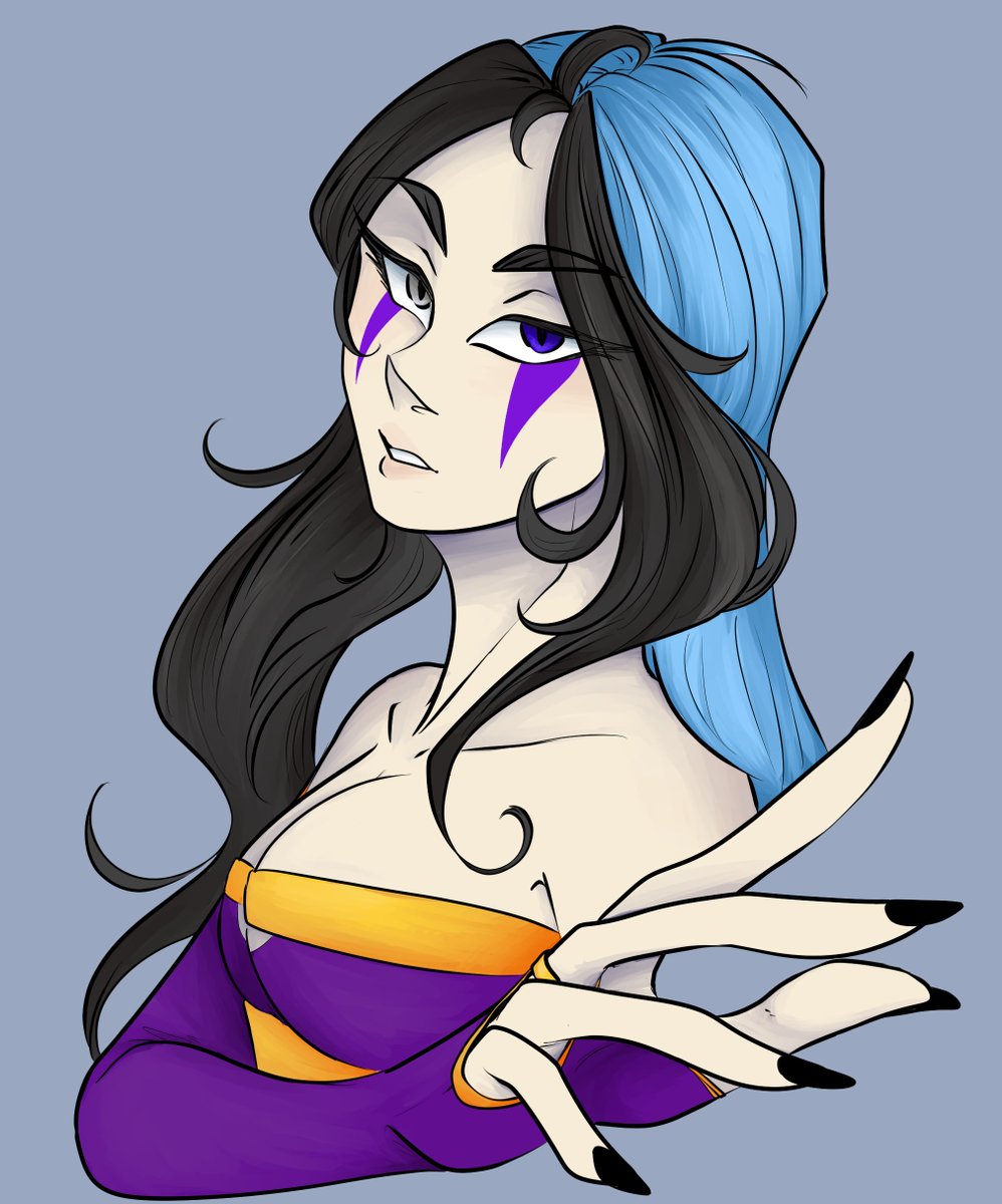 Did an art trade with a good friend of mine- had to do her girl justice for old times sake so I'm really happy with how this came out
#arttrade #digitalart #digital #friendart