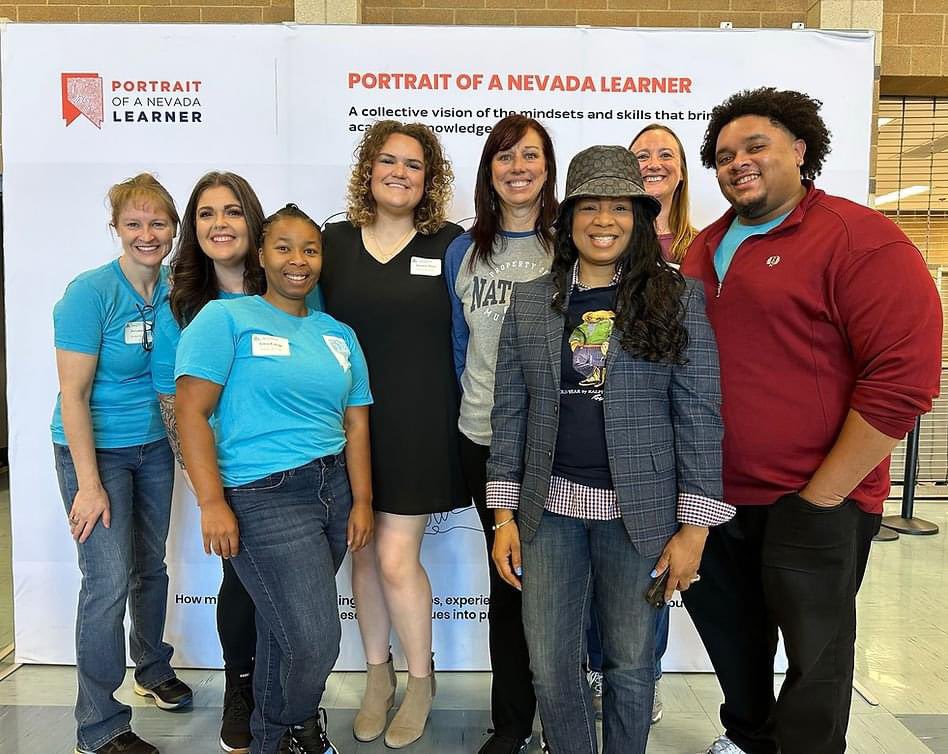 Nevada Future of Learning Network (@nvportrait) on Twitter photo Our Educator Ambassadors are uniting statewide to spread awareness, engage the community, and build networks to make the Portrait of a Nevada Learner a reality. View the Portrait and learn more about this work: nvfutureoflearning.org/process
#NVFutureofLearning @NevadaReady <a href="/NVSupt/">NV Superintendent of Public Instruction</a> Our Educator Ambassadors are uniting statewide to spread awareness, engage the community, and build networks to make the Portrait of a Nevada Learner a reality. View the Portrait and learn more about this work: nvfutureoflearning.org/process
#NVFutureofLearning @NevadaReady <a href="/NVSupt/">NV Superintendent of Public Instruction</a>