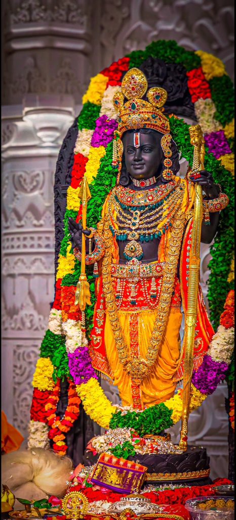 satya_AmitSingh's tweet photo. नाम है तेरा तारण हारा, कब तेरा दर्शन होगा,
जिनकी प्रतिमा इतनी सुंदर, वो कितना सुंदर होगा 
🙏❤️

#JaiShreeRaam 🚩
#AyodhyaJanmBhoomi https://t.co/Mlb1l18Tya