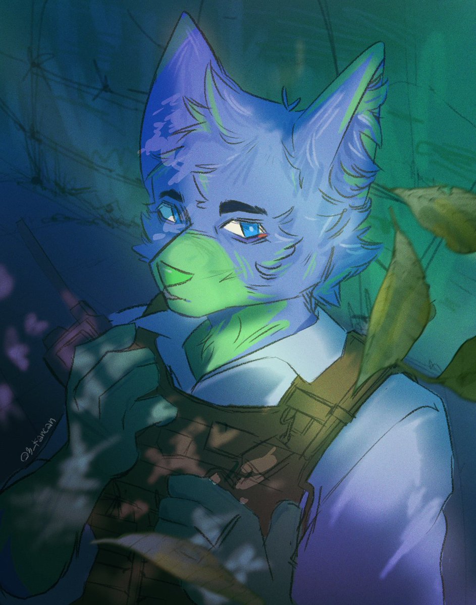 3_kancan's tweet photo. Did a full 180 🤷‍♂️
🐺: @spottantis 

#furryart #furry #furrycommunity https://t.co/rmiXGORDBe