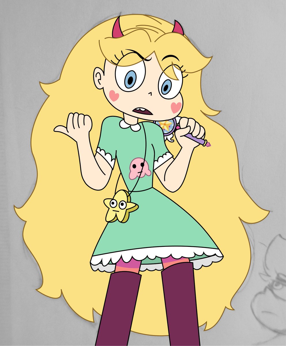 Star Butterfly colab fanart! Sketch by @samu_dream #StarVsTheForcesOfEvil @DaronNefcy