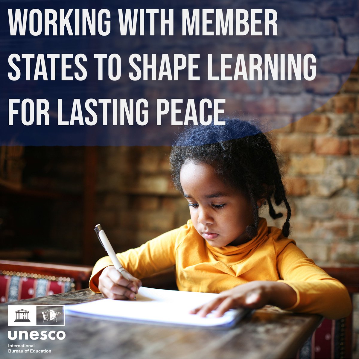 UNESCO-IBE works with Member States to shape curriculum for lasting peace. ibe.unesco.org/en/articles/in… #EducationDay #Peacebuilding