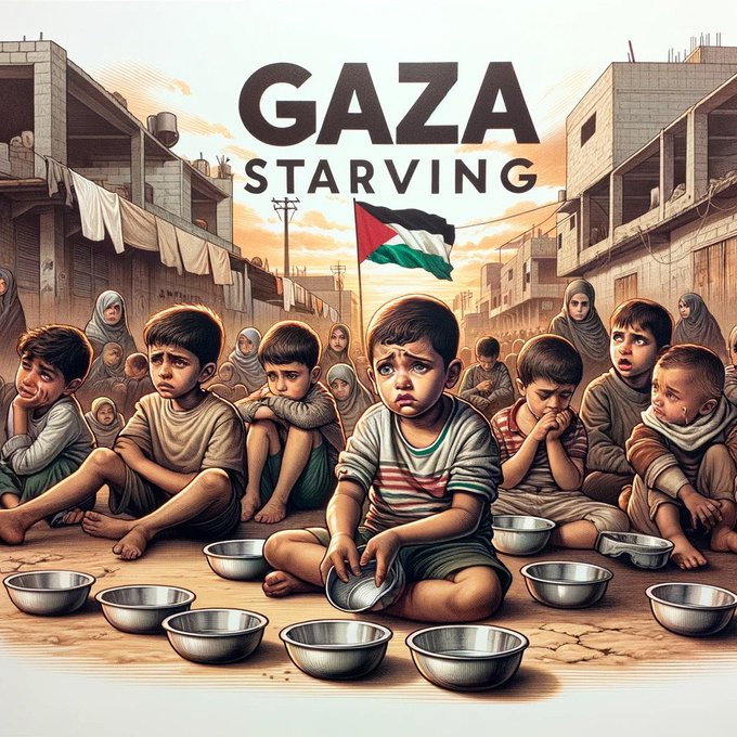 Kanayan yaramız Gazze...

#GazaStarving