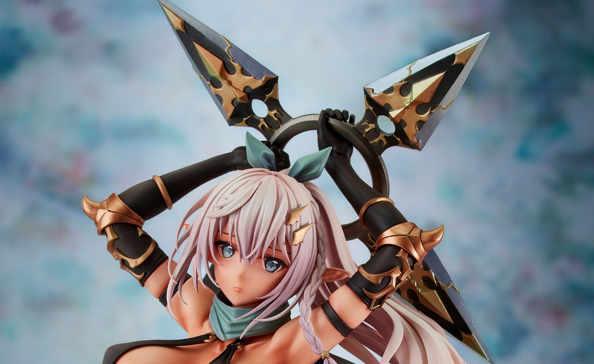 ヴェルテクス、『ダークエルフ村 第4村人 カミラ』がフィギュア化 
