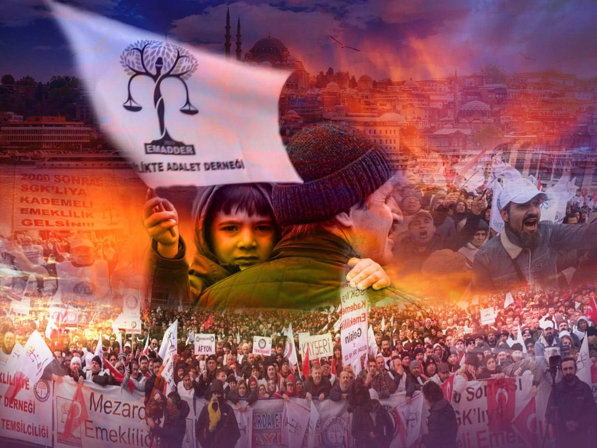 Sayın Cumhurbaşkanım <a href="/RTErdogan/">Recep Tayyip Erdoğan</a> bütün kesimlerin gönlünü alacağız dediniz. Bize yapılan adaletsizlikle ilgili meclise gelen kadameli emeklilik yasa tekifine evt deyip  mağduriyetimizi ne zaman gidereceksiniz⁉️
#2000LerinSabriTasiyor
#isikhanvedat