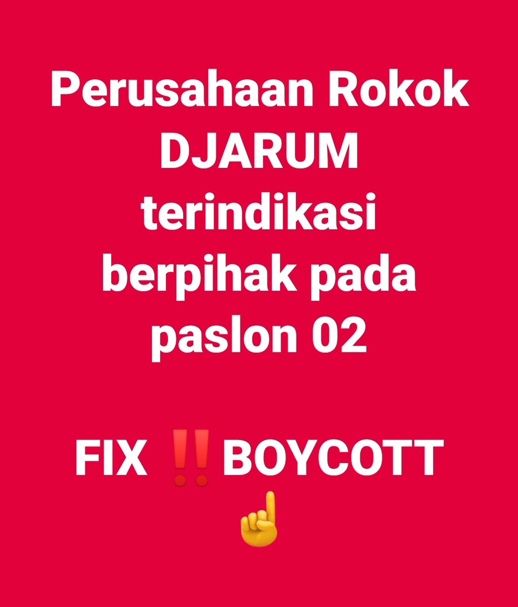 JeblukAkun's tweet photo. Gerakan Pemilu Netral &amp; Bersih‼️ https://t.co/y8xF6FDFwv