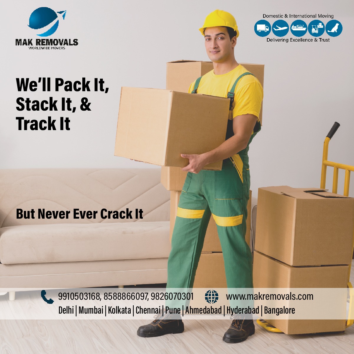 Makremoval's tweet photo. We'll Pack It Stack It &amp; Track It.
But Never Evre Crack It.
.
.
.
#MAKremovalsandstorageindia #bestpackersandmovers #logistics #transportation #relocation #officeshifting #corporateshifting #officerelocation https://t.co/0zBhBqCZ9z