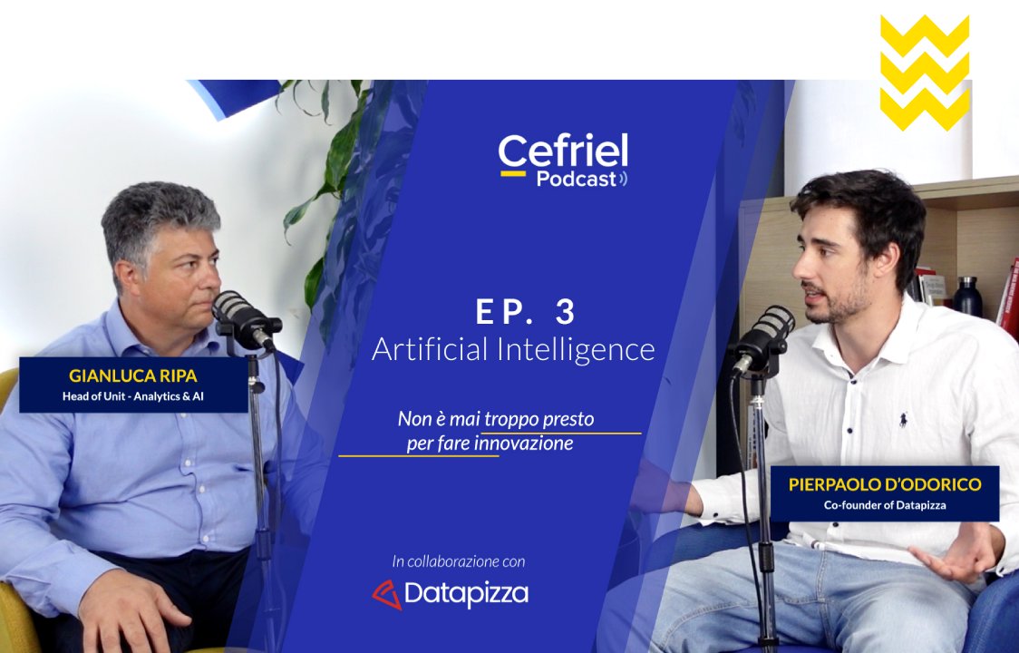 Non avete ancora ascoltato il #podcast <a href="/Cefriel/">Cefriel</a> "Non è mai troppo presto per fare #innovazione"?
Oggi potrebbe essere un buon momento per iniziare con #10minuti su #AI con <a href="/ggianlu/">Gianluca Ripa</a> 

open.spotify.com/episode/5iiF7A…