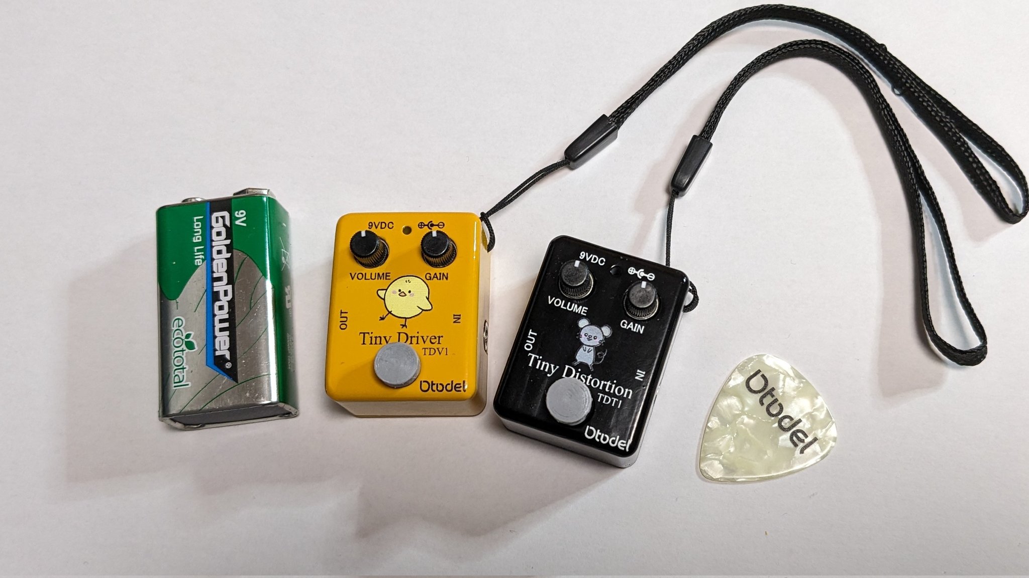 otodel Tiny Driver Tiny Distortion+変換プラグ otodel Tiny Driver Tiny Distortion+変換プラグ