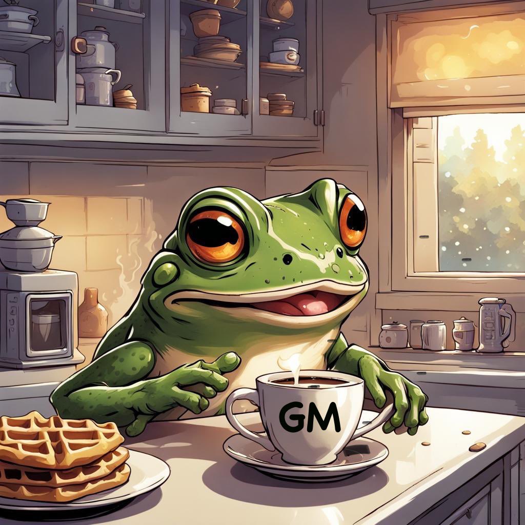 GM you legends ☀️

Happy Wednesday, waffles anyone?