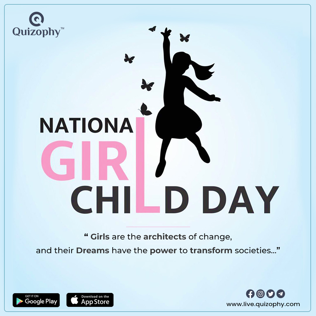 May every girl be surrounded by opportunities that lead to a bright and empowered future.💁‍♀️💁‍♀️

Happy National Girl CHild Day👸🥰

#NationalChildDay #trending #NationalGirlChildDay #nationalgirlchildday👧💝