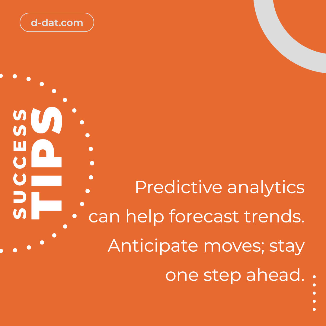 📊 Discover how predictive analytics can forecast future trends, enabling businesses to anticipate and stay ahead in their strategies. 🥇 #PredictiveAnalytics #StayAhead"