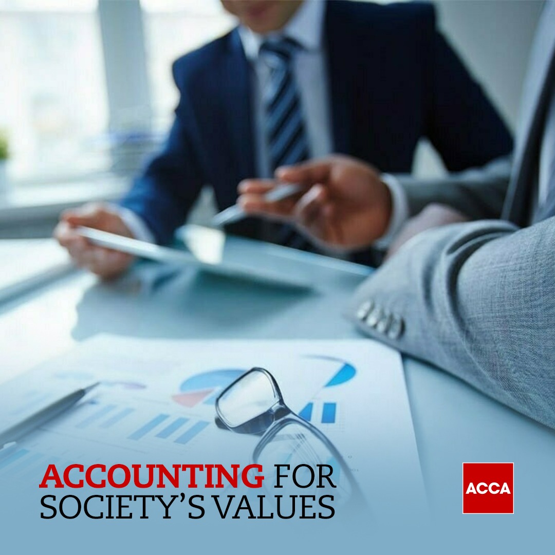 Aligning Accounting and Societal Values. Ponder the intersection of accounting and societal values. Navigate how the accounting profession can contribute to sustainability, ethics, and social responsibility. accaglobal.com/uk/en/professi… #AccountingForABetterWorld #ThinkAhead #ACCA