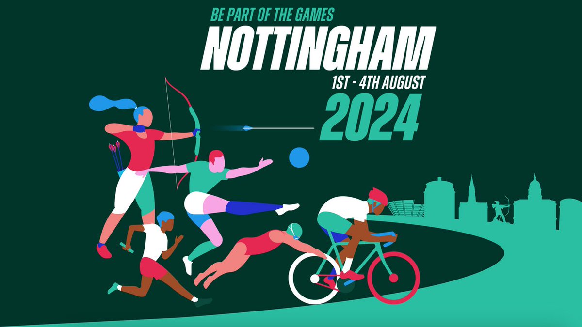 Nottingham here we come 🤩🏆 2024’s #BritishTransplantGames will be held in Nottingham 🎉 Keep an eye on our feed for the registration to take part to open 👀 @WHBTG @nottsvenues #BTG2024