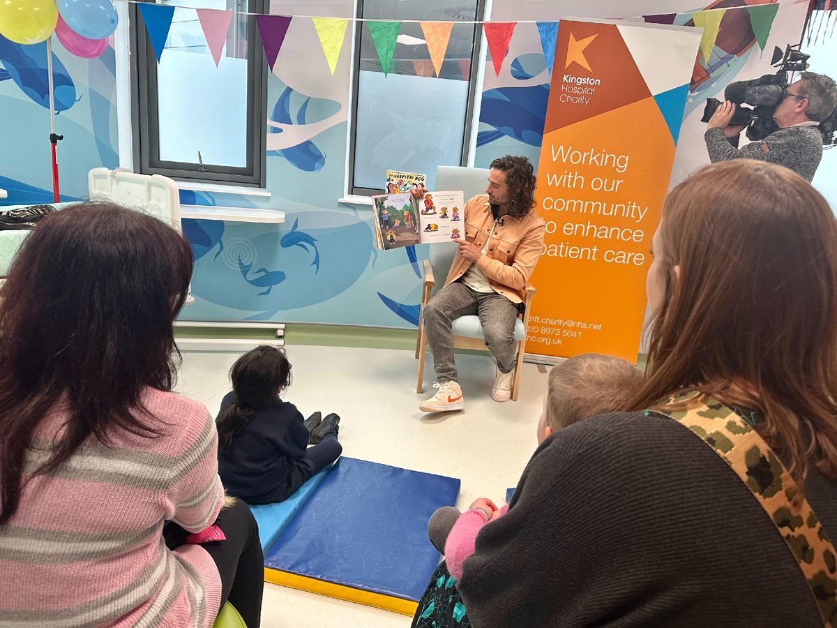 Amazing to see the new @KingstonHospNHS paediatric oncology unit, offering a calm &amp; dedicated space for children with cancer, opened by The Body Coach, Joe Wicks MBE <a href="/thebodycoach/">Joe Wicks</a> &amp; our much-respected consultant paediatrician Dr Andrew Winrow-who led the project.