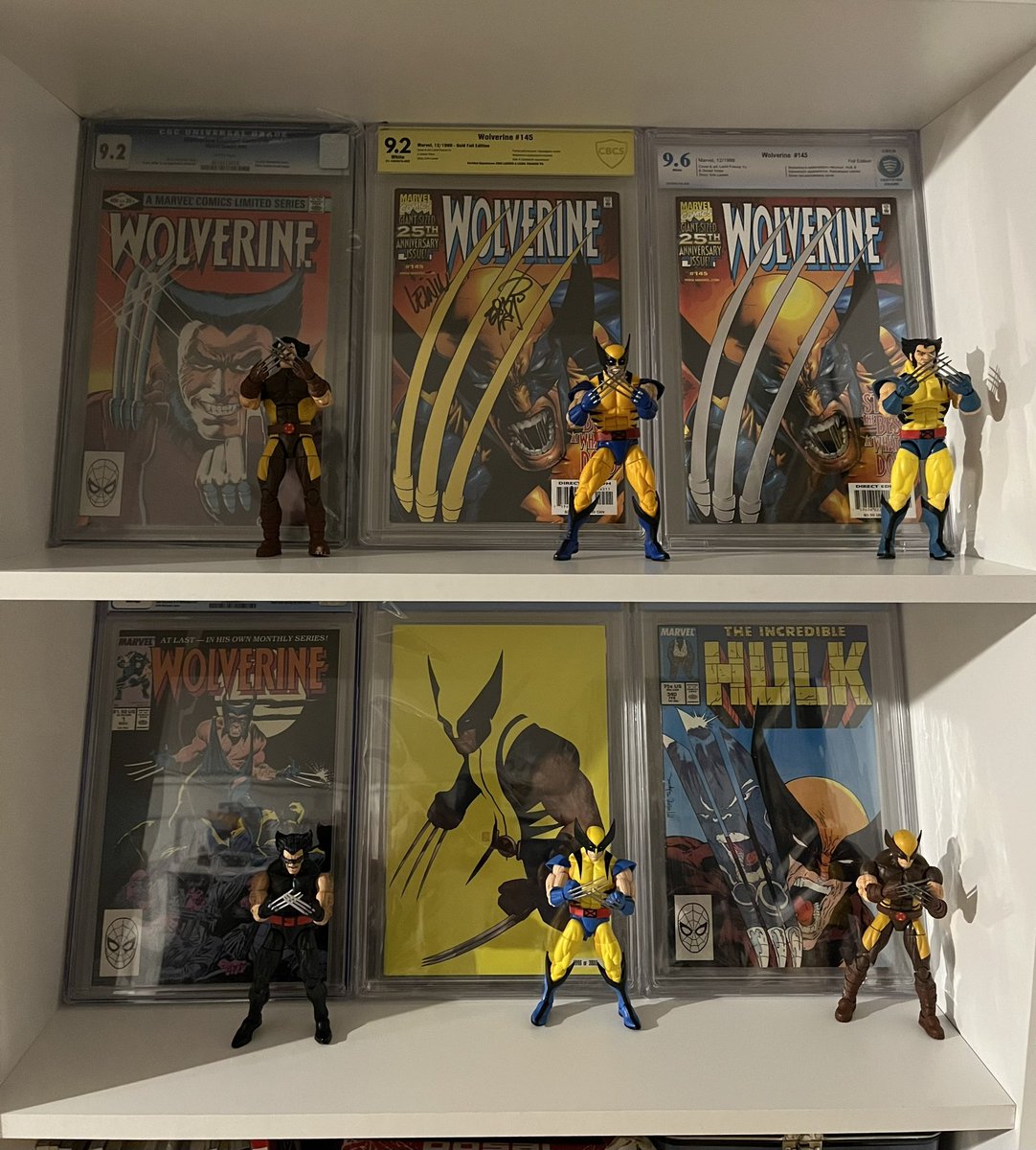 A #WolverineWednesday display #Wolverine #ComicBook #Figures