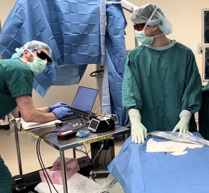 One of the biggest privileges I’ve had during my 3.5-years at <a href="/DukeMedSchool/">Duke University School of Medicine</a> has been working with this superstar <a href="/TannerZachem/">Tanner Zachem</a>. None of this would have been posible without the extraordinary teamwork and mentorship from Goodwin Lab <a href="/eowolo_med/">Edwin Owolo M.D.</a> and Brain Tool Lab <a href="/Dukeneurosurg/">Duke Neurosurgery</a>