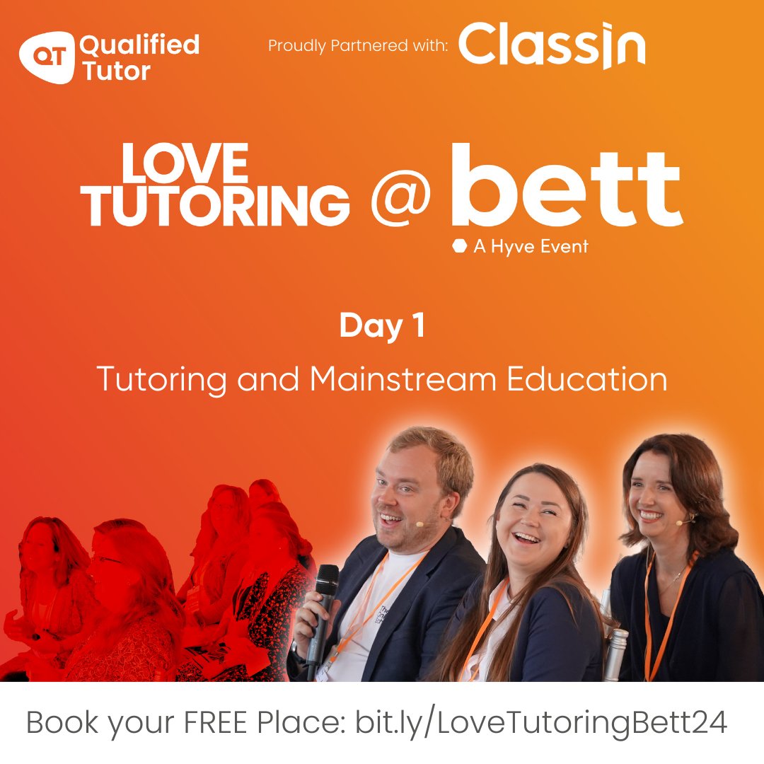 ClassIn (@classinglobal) on Twitter photo 🚀 Exciting Day 1 at Love Tutoring @ Bett! 🌐<a href="/qualified_tutor/">Qualified Tutor</a>
📅 Full agenda ahead! Today's talks focus on the intersection of tutoring and mainstream education.
Day 1 live link: live.classin.com/pc.html?lesson…
👥 Join us:
· In person at Bett
· Online via bit.ly/LoveTutoringBe…🌍 🚀 Exciting Day 1 at Love Tutoring @ Bett! 🌐<a href="/qualified_tutor/">Qualified Tutor</a>
📅 Full agenda ahead! Today's talks focus on the intersection of tutoring and mainstream education.
Day 1 live link: live.classin.com/pc.html?lesson…
👥 Join us:
· In person at Bett
· Online via bit.ly/LoveTutoringBe…🌍