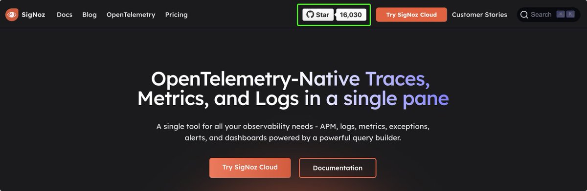 🎉 🎊 Some exciting news! We have crossed 16,000+ GitHub stars 🎉 🎊

A huge thank you to the developer community for their unwavering support towards our mission of open-source observability!🙏

👀 What's Next? 10x improved Otel integrations, sleek new UX, &amp; kick-ass features🚀
