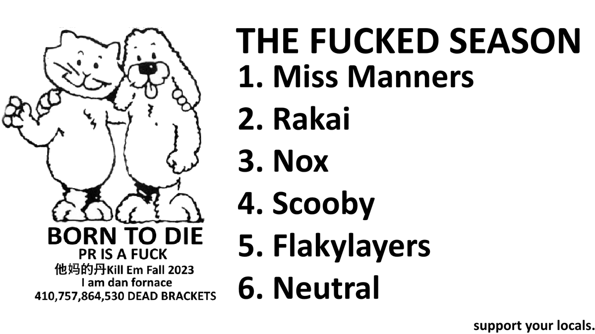 OklahomaRoA's tweet photo. PR IS A FUCK!!!

Oklahoma has WORST PR SEASON EVER, asked to LEAVE RoA

Shout-outs everyone who made pr!
@MilesManners 
@RakaiKT 
Nox
@HopelessChan 
Flakylayers
@OfficialNeutral https://t.co/zObKndeMtO