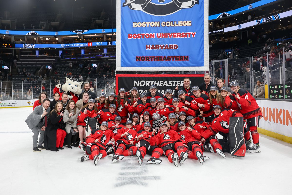 Surely you didn't think we'd lose the first Women's Beanpot game at TD Garden?