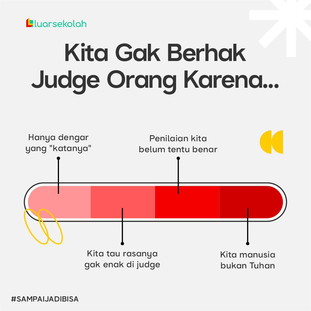 luarsekolah's tweet photo. Stop ngejudge, mulailah bercermin 😆 https://t.co/4zNyDGgmKq