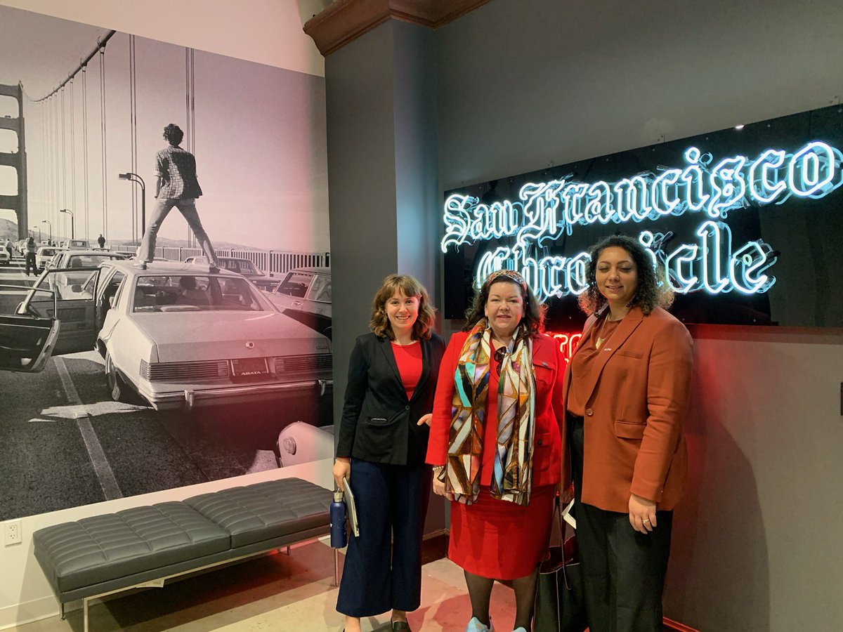 So glad @KarenPierceUK, the UK ambassador to the U.S., Consul General @TammySandhu & @ccambises stopped by the @sfchronicle today to meet with the editorial board! It was lovely sharing tea and conversation. 🫖🇺🇸🇬🇧