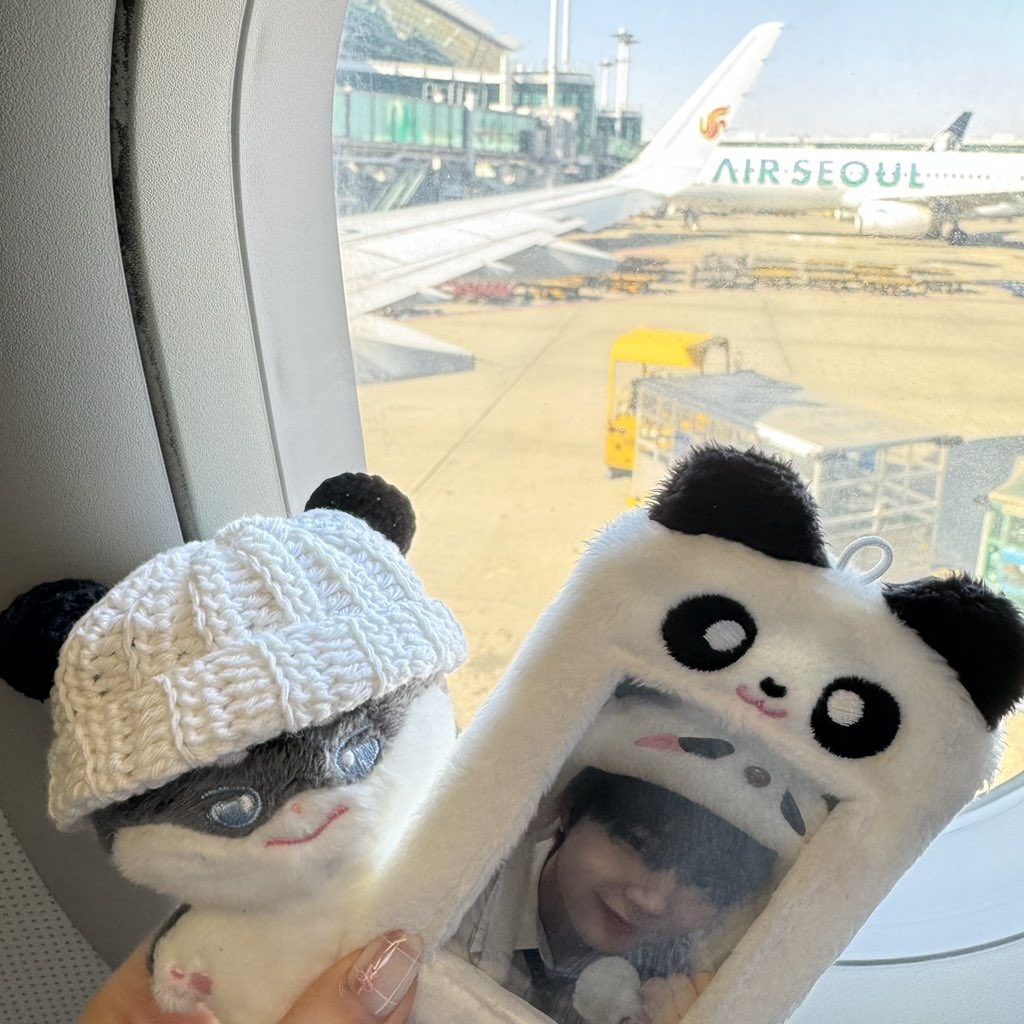 판다욱, 베베욱과 함께 ✈️🇨🇳