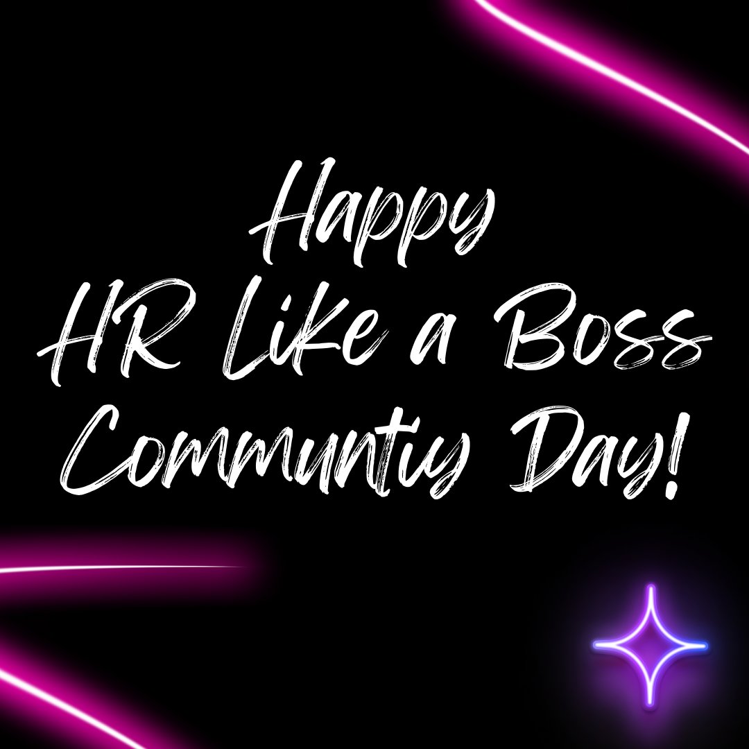 Today the HR Like a Boss community is free for everyone!  It includes:

✔️ 6 recert credits
✔️ 1.5 hrs video content
✔️ Space for collaboration 
✔️ Certification

Here are the steps to join:
1️⃣ hubs.la/Q02hwJ390  
2️⃣ Enter code: three
3️⃣ Complete info
4️⃣ Complete purchase