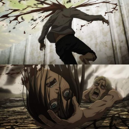 spaun24635's tweet photo. Two years ago
Gabi takes Eren's head off
#Attack_on_titan #進撃の巨人 #Attack_on_titan_memories #shingeki #anime https://t.co/t6aMHACL5V