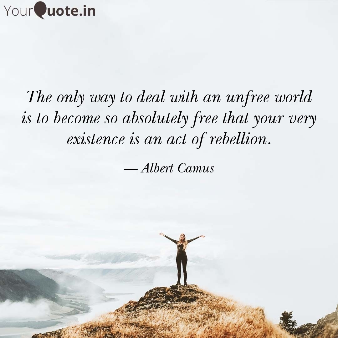 Today's #lifegyaan is by Albert Camus. Albert Camus (7 November 1913 – 4 January 1960) was a French philosopher, author, dramatist, journalist, world federalist, and political activist. He was the recipient of the 1957 Nobel Prize in Literature at the age of 44,...