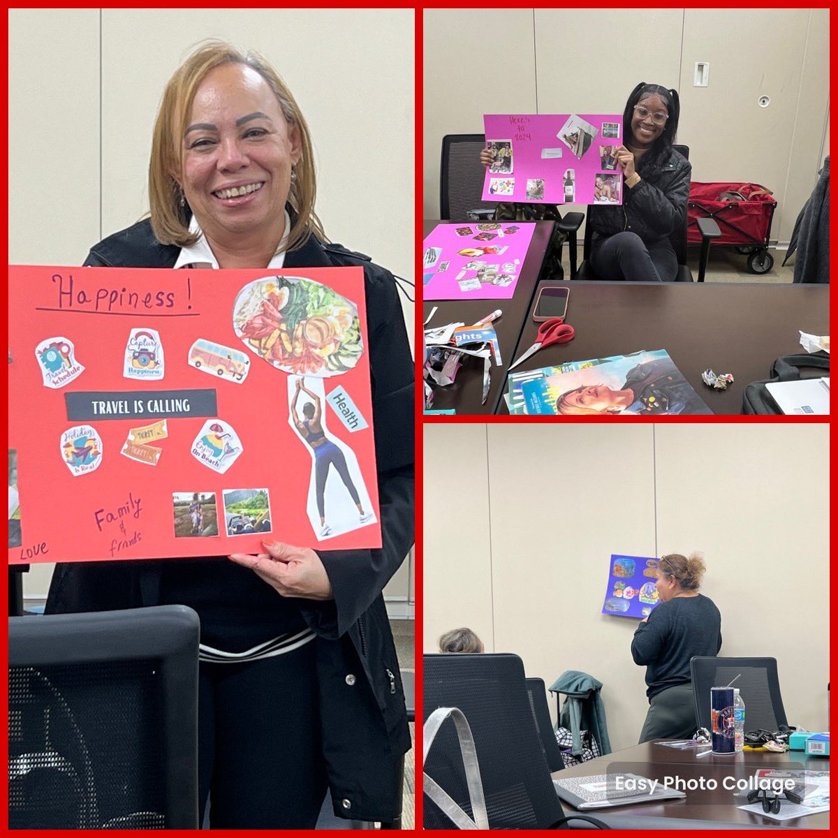 Positive and great activity during our team meeting 2024 Visión Boards! Thank you <a href="/MsCrockett_AISD/">Tasha Crockett, MSW</a> we had fun!😀👏👏🥳 <a href="/AldineHeadStart/">Aldine Head Start</a> <a href="/Primary_AISD/">Aldine ISD Early Learning</a> <a href="/AldineISD/">Aldine ISD</a> <a href="/ShanteDavis4466/">T. Shante Davis</a> <a href="/RayMondragon/">Ray A. Mondragon</a>