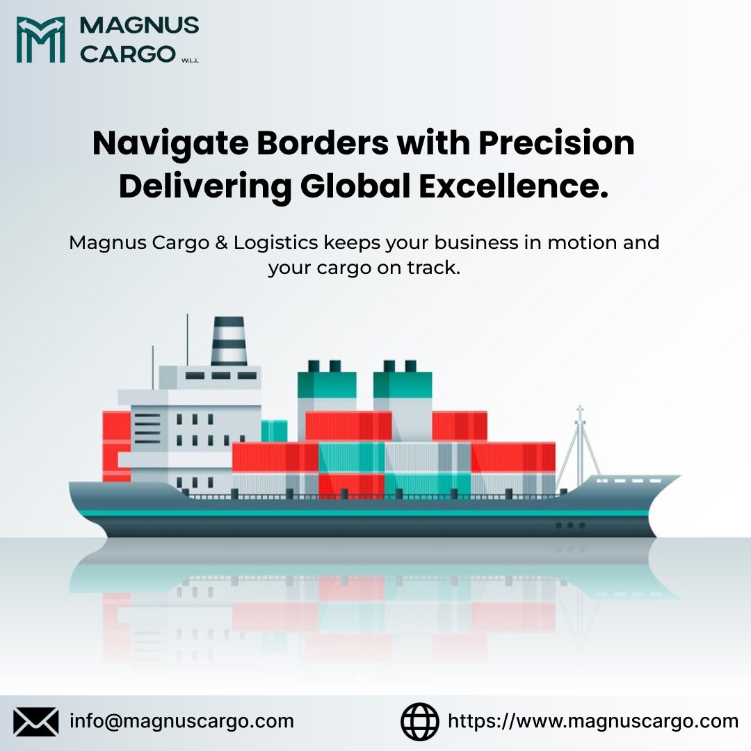 magnuscargo's tweet photo. 🛳 Smooth Sailing, Swift Shipping with Magnus Cargo. 🌎Your cargo is in safe hands from port to port.
🌐https://t.co/3bHPrfzyqM
📩info@magnuscargo.com

#LogisticsLeaders #ShippingSolutions #MagnusCargo #GlobalLogistics #LogisticsMasters #GlobalLogistics #SupplychainSolutions https://t.co/lmeTUeZAg7