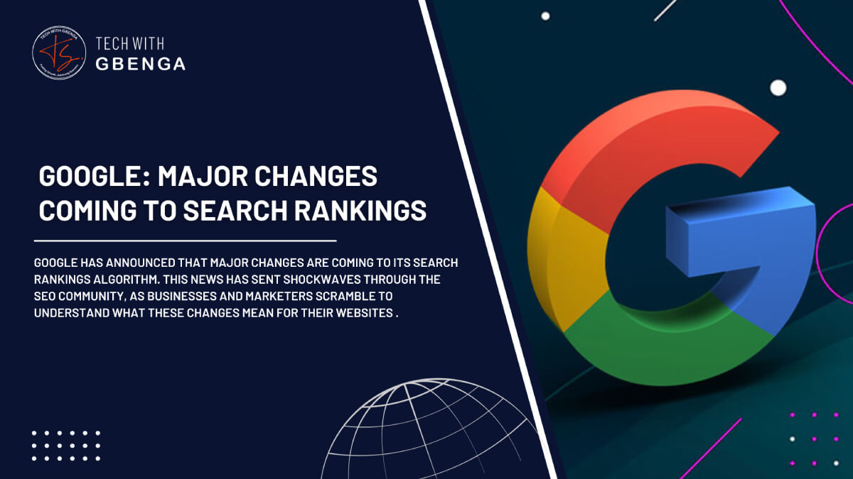 techwithgbenga's tweet image. Google has announced that major changes are coming to its search rankings algorithm. This news has sent shockwaves through the SEO community, as busi...

#techwithgbenga #digitalmarketing #google #update

Continue Reading: wp.me/pfavRD-ub