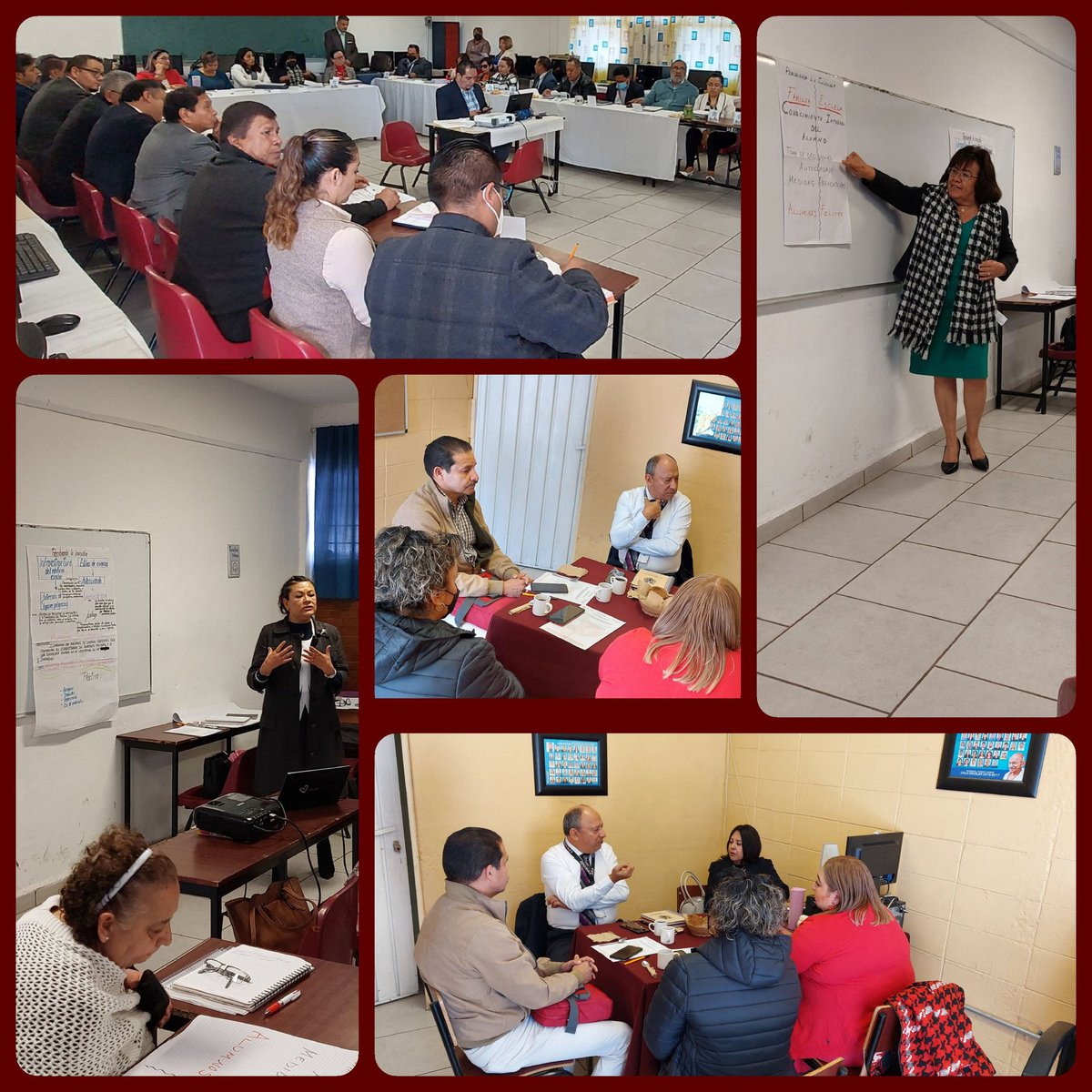 SREBNeza's tweet photo. Reunión con Supervisores(as), Coordinadores(as) de la @SREBNeza, en la preparación de la Cuarta Sesión Ordinaria del CTE y TIFCD, con el propósito de reconocer las concepciones pedagógicas que orientan la práctica Directiva y Docente.
#ElPoderDeServir
@SeducEdoMex
@arturougaldea_ https://t.co/9O6kfVADww