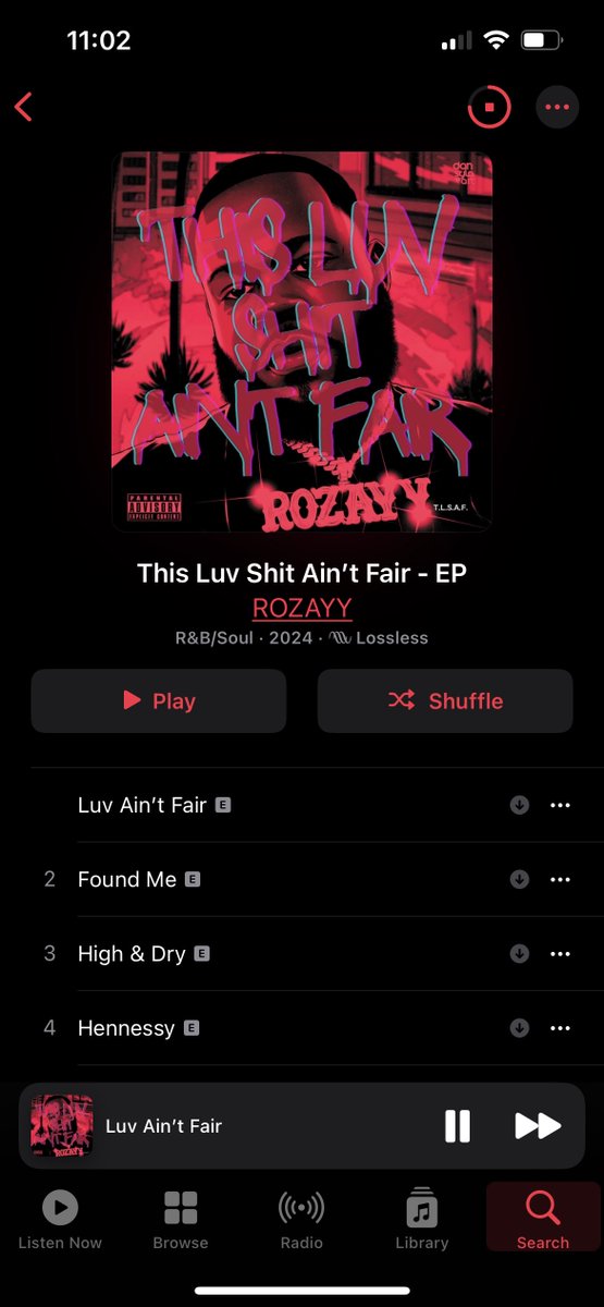 OfficialROZAYYY's tweet photo. My new EP “THIS LUV SHIT AIN’T FAIR” is finally OUT NOW on ALL MAJOR PLATFORMS‼️‼️ GO STREAM IT ON REPEAT . Don’t MISS OUT on this 🔥🔥
#ROZAYY #TLSAF #THISLUVSHITAINTFAIR #MUSIC #AppleMusic #Spotify #Youtube #YoutubeMusic #Artist #EP #RnB #Drill #HipHop #Rap https://t.co/crmWr8dmSm