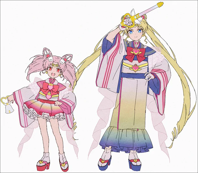 #気ままに和服化 #セーラームーン