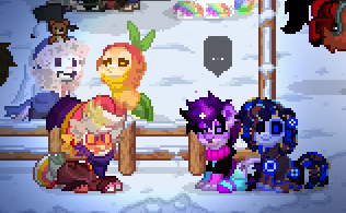 sweetnad_uwu's tweet photo. THERES MORE OF EM SANS THERE'S MY BESTIE AS HIS SANS ZAND @TeteraCeles AND LOOK AT THE SILLIES, RAGDOLL SANS, MANGO SANS AND FREEMER!! RAAAHHH #RagdollSans #MangoSans #NazarSans #ZandSans #FreemerSans #Ponytown https://t.co/Ujc7R8zdH4