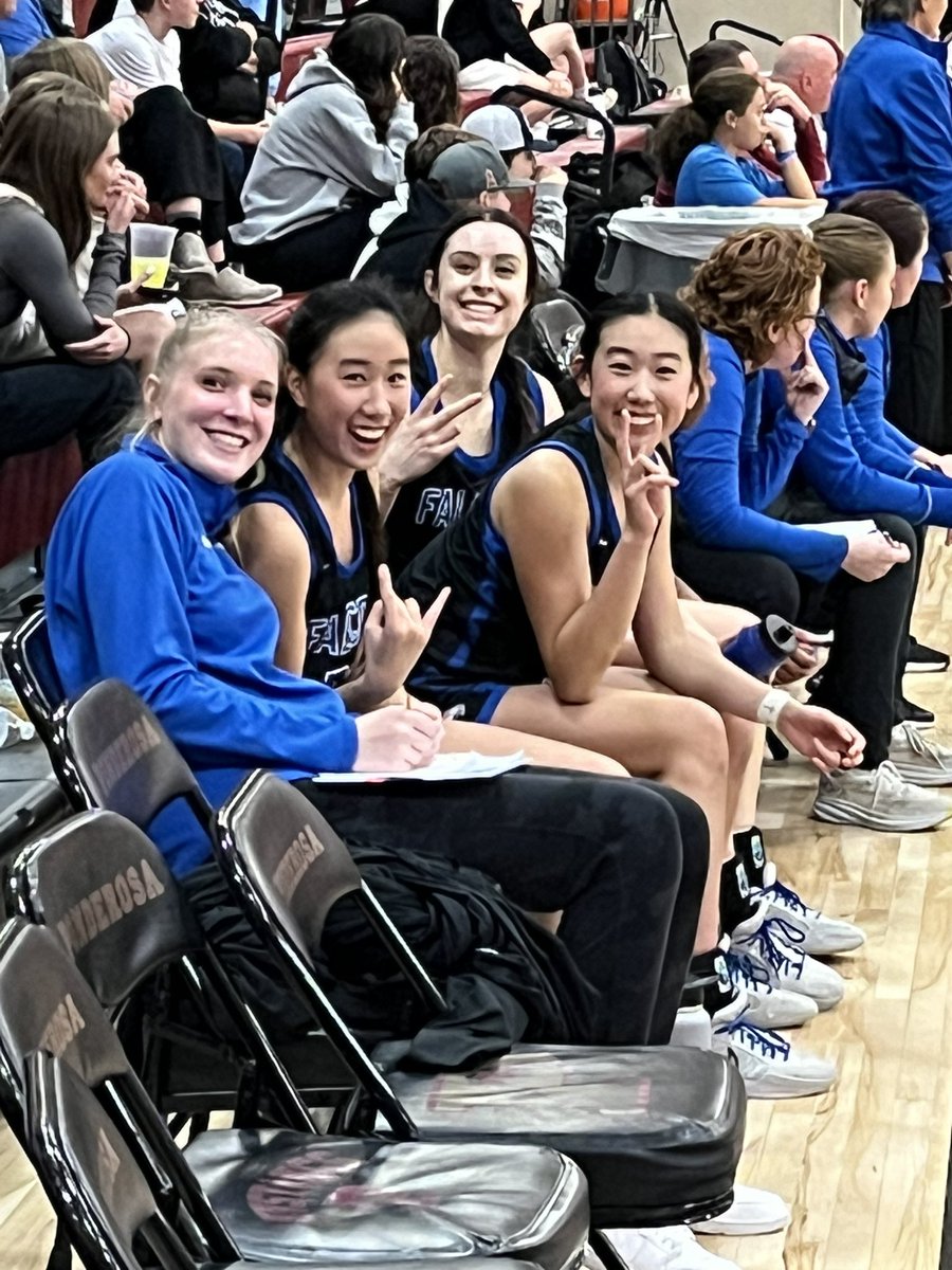 #Falcons Girls Basketball 🏀 gets the “W” tonight against Ponderosa……….And then lead the student section for the boys game! Good stuff ladies! #ALLIN #BlackAndBlue @HRHSPage