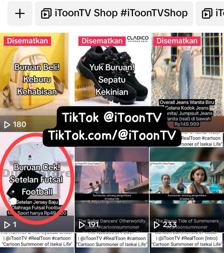iToonID's tweet photo. Buruan Cek!
Setelan Futsal Football

Setelan Jersey Baju Olahraga Futsal Football MIlls Sport hanya Rp49.000 Jangan lewatin kesempatan ini Cek di: @iToonTV (TikTok)

https://t.co/IAhpe40NzM

#bajujersey #bajuolahraga #bajusport #bajufutsal #bajufootball #iToonTVShop #iToonTV https://t.co/Bk2CKNmxac
